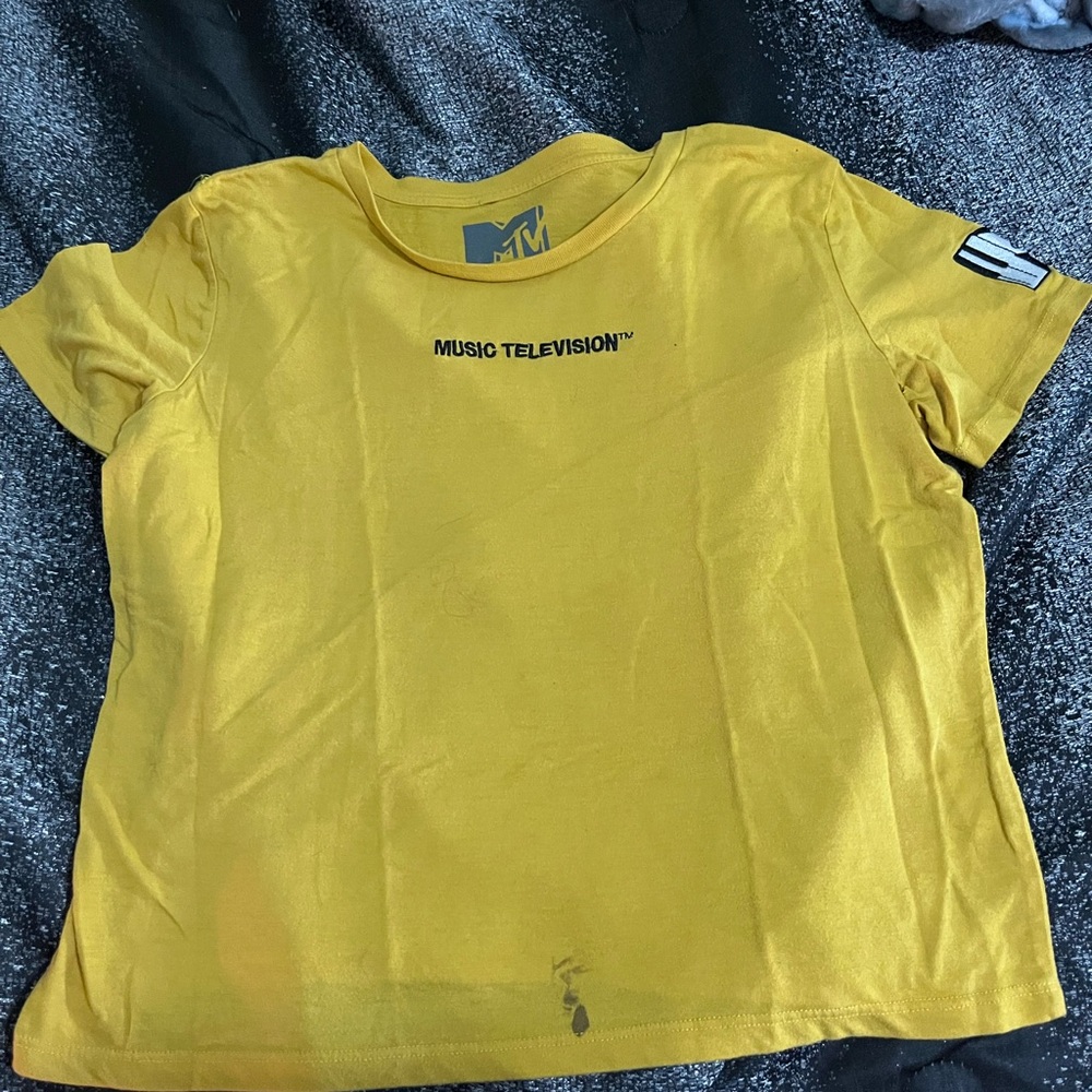 MTV Kids Golden Yellow Tee